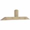 Ekena Millwork Portland Rough Sawn Timber Gable Bracket, Douglas Fir, 84"W x 21"H x 6"D x 6"F, 6/12 Pitch GBW084X21X0606POR00RDF - alternate 5
